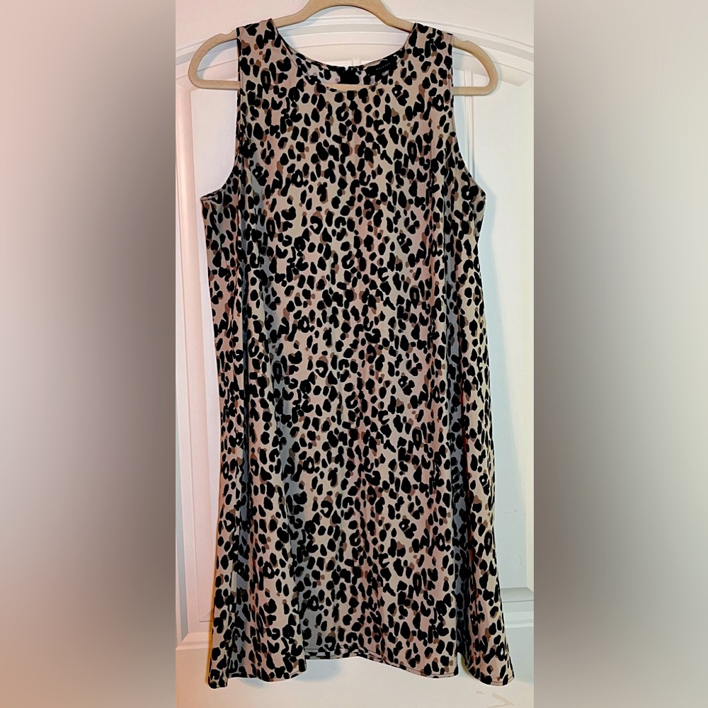 Halogen animal print dress size 1, excellent condition